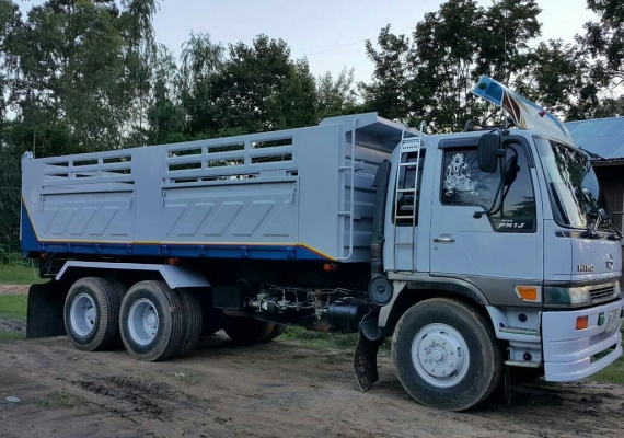 สิบล้อ ฮีโน่ FM1JKKA 260 ปี43 ดั้มสามมิตร สภาพสวยบางเดิม พร้อมใช้ ทะเบียนพร้อมโอน