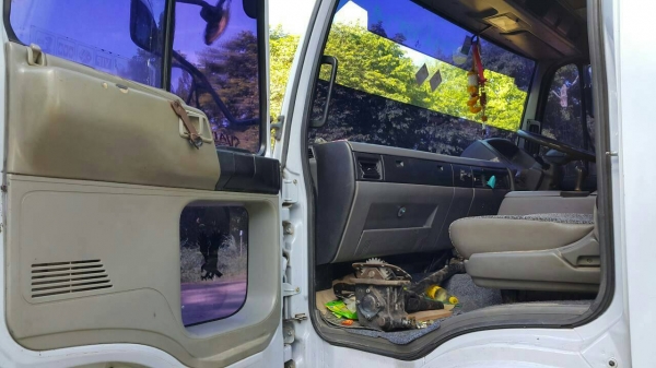 สิบล้อ ฮีโน่ FM1JKKA 260 ปี43 ดั้มสามมิตร สภาพสวยบางเดิม พร้อมใช้ ทะเบียนพร้อมโอน