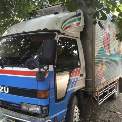 รถอีซูซุ 6 ล้อ ตู้เย็น  NPR  115 แรงม้า. ปี 48    สนใจติดต่อ  081 - 6079515