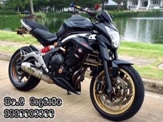 MIB Er6n ปี13 ABS ดำด้านดุ แต่งสวยของแต่งเต็มคันแบบล้น สภาพนางฟ้าพร้อมใช้ รถมือเดียวราคา189000เท่านั้น