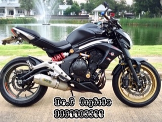 MIB Er6n ปี13 ABS ดำด้านดุ แต่งสวยของแต่งเต็มคันแบบล้น สภาพนางฟ้าพร้อมใช้ รถมือเดียวราคา189000เท่านั้น