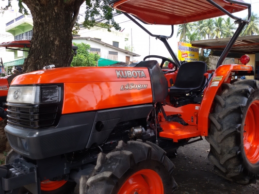 ปัญญาแทรคเตอร์..จัดมาให้ครับ ด่วน!!!คูโบต้า L4508DI  พร้อม โรตาลี่โชคชัย180 ยางหน้าใหม่ครับ จัดส่ง อ.ลานสัก จ.อุทัยธานี