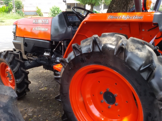 ปัญญาแทรคเตอร์..จัดมาให้ครับ ด่วน!!!คูโบต้า L4508DI  พร้อม โรตาลี่โชคชัย180 ยางหน้าใหม่ครับ จัดส่ง อ.ลานสัก จ.อุทัยธานี