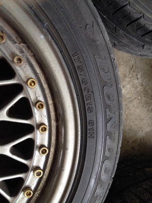 ขายล้อแม็ค พร้อมยาง ขอบ 15 สี่รู 100