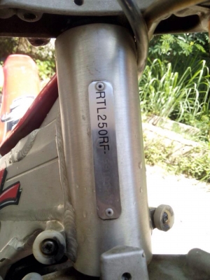 ขาย มอเตอร์ไซด์วิบากไต่เขา Honda RTL 250 RF ปี2003 ประกอบใหม่นำเข้าญี่ปุ่น ราคา 55,000