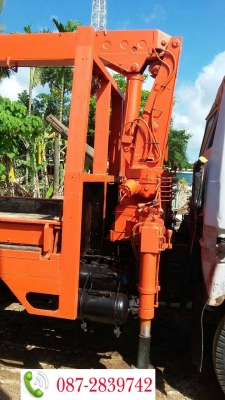 ขายตามสภาพ รถประกอบ 10 ล้อ 2 เพลา เทนเลอร์ติดเครน HINO