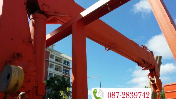 ขายตามสภาพ รถประกอบ 10 ล้อ 2 เพลา เทนเลอร์ติดเครน HINO