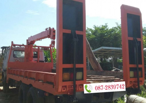 ขายตามสภาพ รถประกอบ 10 ล้อ 2 เพลา เทนเลอร์ติดเครน HINO