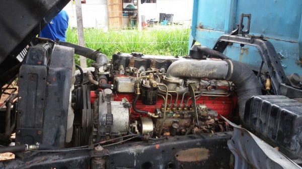 ((475,000)) รถดั้มเกษตร ช่วงล่างใหญ่ยาง9.00 สภาพดีพร้อมใช้งาน ยาว5.50ม.