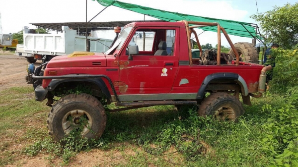 ขายรถ SUZUKI 4X4 ไม่มีเครื่องอย่างเดียว เกียร์ครบ คัสซีสวย เอกสารชุดโอนครบ ราคาต่อรองได้นิดหน่อยครับ ขายรถ SUZUKI 4X4 ไม่มีเครื่องอย่างเดียว เกียร์ครบ คัสซีสวย เอกสารชุดโอนครบ ราคาต่อรองได้นิดหน่อยครับ