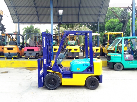 -:-*&bull;*ข า ย ร ถ ย ก นำ เ ข้ า*&bull;*-:-KOMATSU FD15-16 เครื่องดีเซล เกียร์ออโต้ แผงงาสไลด์ สนใจติดต่อ 083-062-0223(ปอนด์)