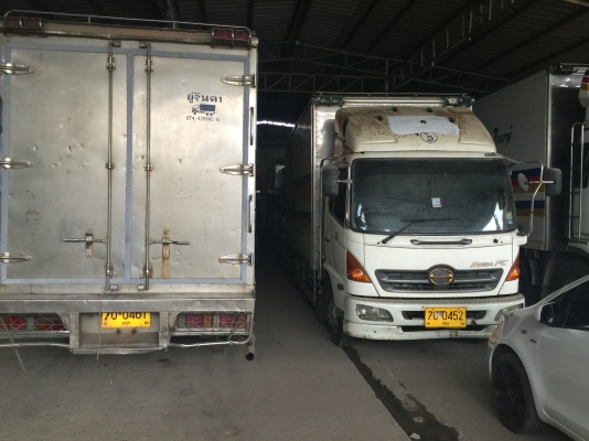 6ล้อตู้เปียก 150แนง HINO FC4JJPAปี2548 ตู้ยาว5.5ม. รถเดิมๆสวยทุกคัน ยางสวย