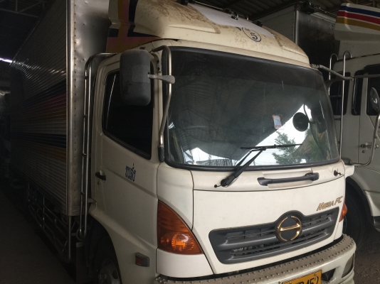 6ล้อตู้เปียก 150แนง HINO FC4JJPAปี2548 ตู้ยาว5.5ม. รถเดิมๆสวยทุกคัน ยางสวย