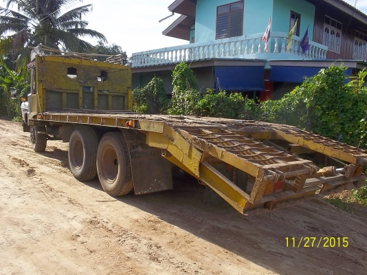 ขาย10ล้อเทเลอร์หางปลา ขึ้นแบคโค 120 อยู่ เอกสารพร้อมโอน