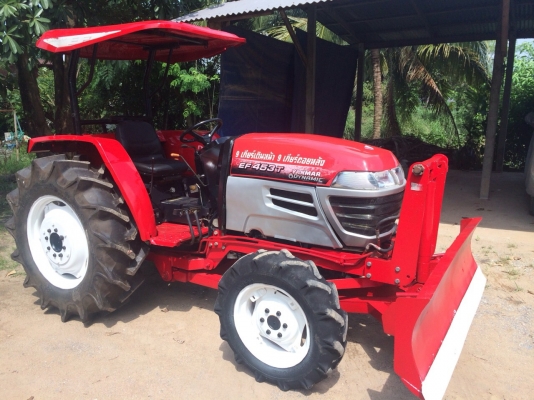 ขายรถไถยันมารย์ EF453T พร้อมอุปกรณ์ดันดินหน้าและผานพรวน ราคา 298,000 บาท สนใจโทร 081-9136451