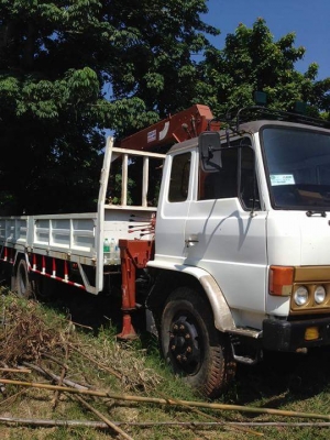 ขายหกล้อ FF177 ติดเครนยูนิค 4.5ตัน4ปลอก3ชัก ยาว7.20 t 0979396598