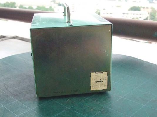 หม้อแปลงไฟจาก 240v ==> 100v ขนาด 1,500w ของ NISSYO (Japan) รุ่น NDF-1500EX