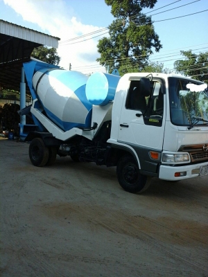ขายรถโม่ปูน หกล้อ HINO KM ขายรถโม่ปูน หกล้อ HINO KM