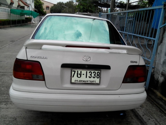 ขายรถ toyota สีขาว ไม่เคยติดแก๊ส