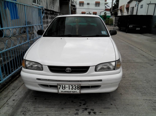 ขายรถ toyota สีขาว ไม่เคยติดแก๊ส