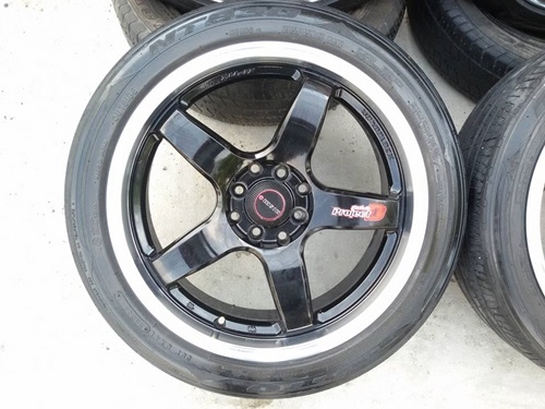 ขายล้อProject D ขอบ17หน้า7 4/100-114 พร้อมยาง 4 ล้อ ขายล้อProject D ขอบ17หน้า7 4/100-114 พร้อมยาง 4 ล้อ