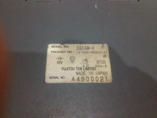 เเอม ECLIPSE E604M 4CH ของเก่าญี่ปุ่นเเท้สภาพสวย