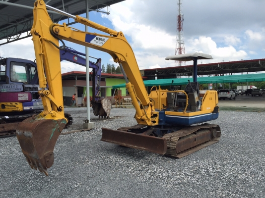 ขายรถแบคโฮโกเบโก้Sk042นำเข้าญี่ปุ่นไม่เคยใช้งานในไทยเอกสารพร้อมจดทะเบียน