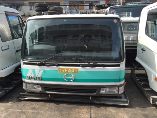 ขายหัวรถบรรทุก hino สิงห์ไฮเทค กว้าง ปีกนก-สมอ จากประเทศญี่ปุ่น