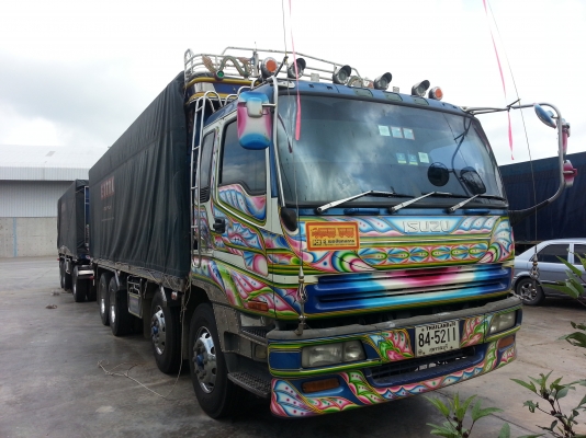 ขายด่วน พ่วง ISUZU GIGA 24 ล้อ 2เพลา เครื่อง360แรง ปี2556