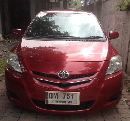 ขายโตโยต้า วีออส ปี 2007 เกี่ยร์ ออโต้ แก๊สหัวฉีด