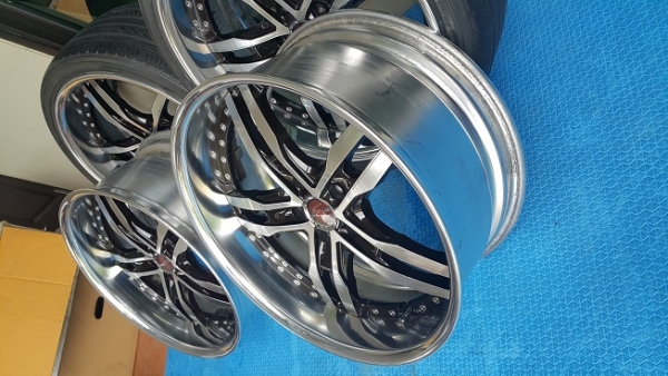 ล้อแม็ก19นิ้ว AME ENKEI SHALLEN xf55 5รู100 F8.5 R9.0 ออฟลึก