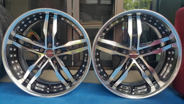 ล้อแม็ก19นิ้ว AME ENKEI SHALLEN xf55 5รู100 F8.5 R9.0 ออฟลึก