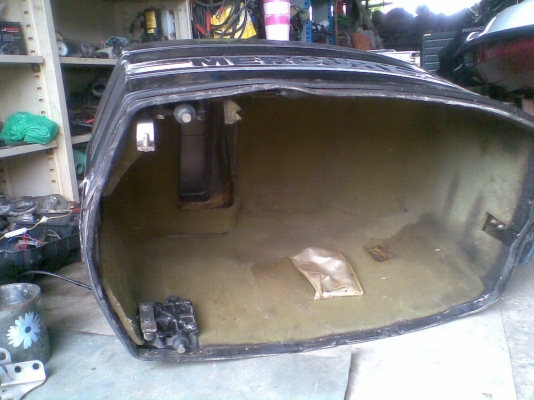 ขายฝาครอบเครื่อง Mercury135-200