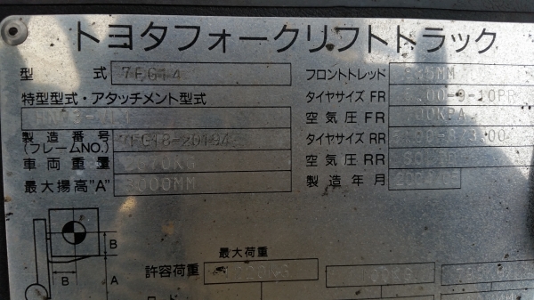 ขายด่วนรถยก TOYOTA 7FGยก1.5ตันเสาสูง3เมตรยางตันหน้าหลังรถนอกนำเข้ายังไม่เคยใช้งานในเมืองไทยเลย=รุ่นใหม่ขายถูกๆๆ ขายด่วนรถยก TOYOTA 7FGยก1.5ตันเสาสูง3เมตรยางตันหน้าหลังรถนอกนำเข้ายังไม่เคยใช้งานในเมืองไทยเลย=รุ่นใหม่ขายถูกๆๆ