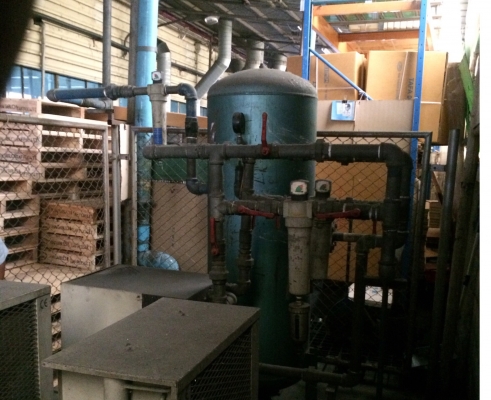 ถังลม 500 ลิตร มีอุปกรณ์มากับถังครบ เกย์ลม,เซฟตี้วาล์ว, ออโต้เดรนใช้งานได้เลย