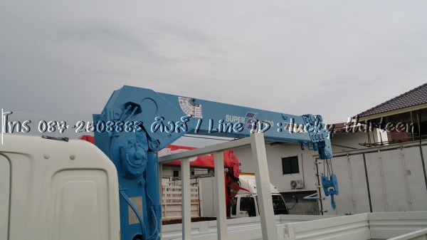 Hino mega500 ปี55 ติดเครน tadano 5 ตัน 5ปลอก