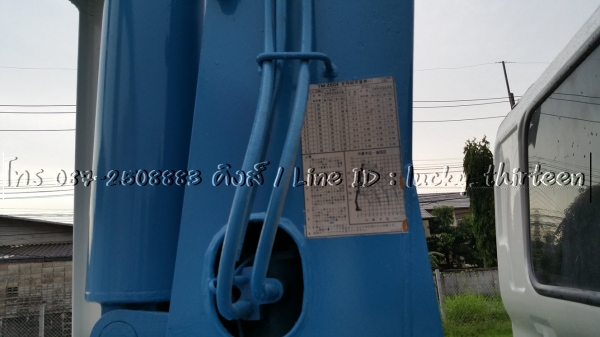 Hino mega500 ปี55 ติดเครน tadano 5 ตัน 5ปลอก