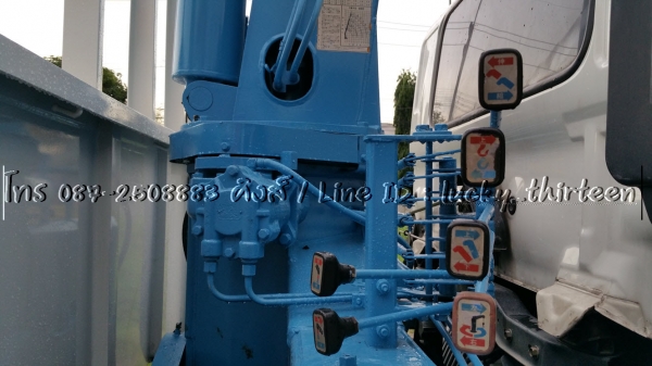 Hino mega500 ปี55 ติดเครน tadano 5 ตัน 5ปลอก