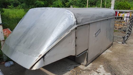 ตู้ทึบ ดราก้อนแค็บ  เมตร สูงจากพื้นกระบะ 1.8