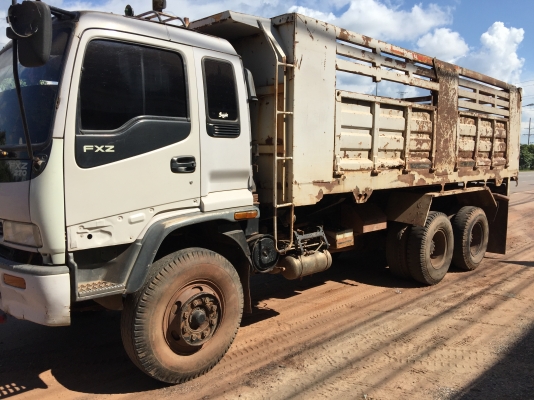 ขาย10ล้อISUZUเดก้า 270แรง ปี44 ยูโร1 กระบะดั้มมีระบบลากลูก