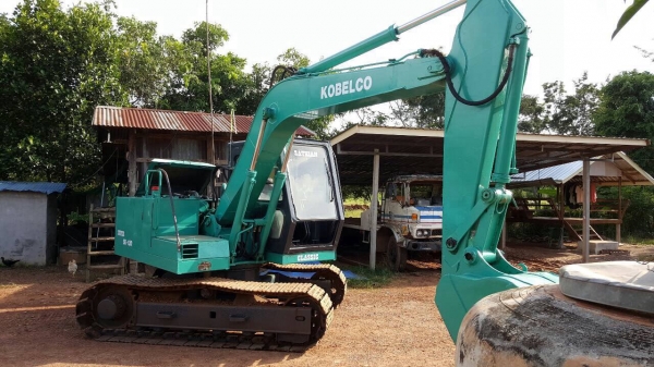 ขายแบคโฮ MITSUBISHI MS090-8 สภาพพร้อมใช้งาน เครื่องดี ช่วงล่างแน่น เอกสารใบอินวอยซ์ครับ