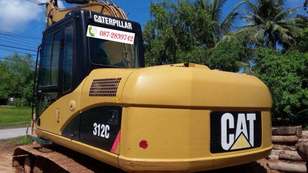 ขายรถแบคโฮ CAT312C ทำงาน 11,5XX ชม.