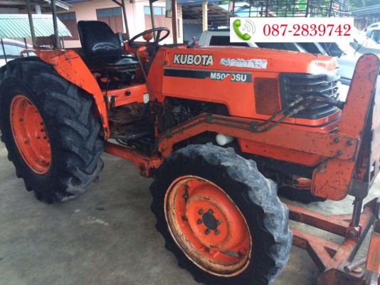 ขายรถไถนา KUBOTA M5000 ทำงาน 4,1XX ชม.