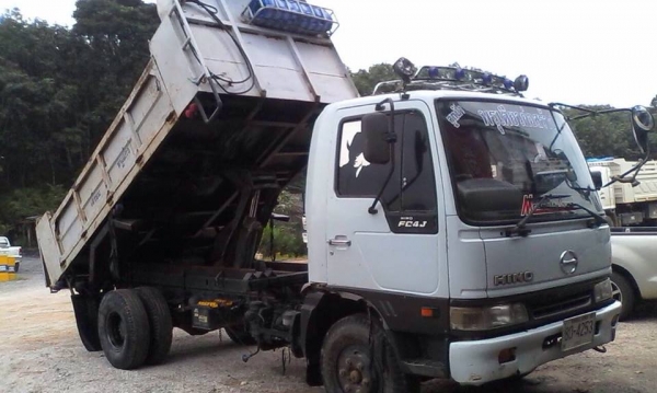 ขาย6ล้อดัมพ์HINO FC4J140 ปี45 ดัมพ์5คิว แชชซีสวย เอกสารเล่มทะเบียน พร้อมโอน สภาพพร้อมวิ่งงาน