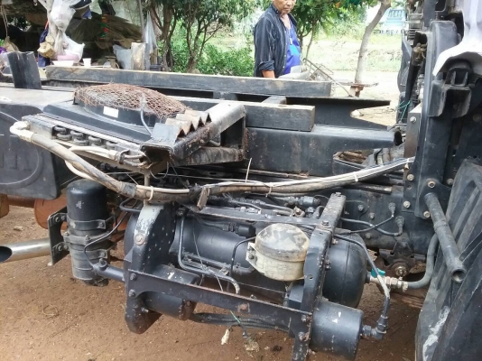 ขาย6ล้อHINO FC4J ปี43 เครื่อง140แรง กระบะดั้มสามมิตร