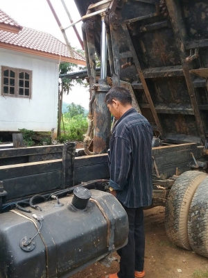 ขาย6ล้อHINO FC4J ปี43 เครื่อง140แรง กระบะดั้มสามมิตร