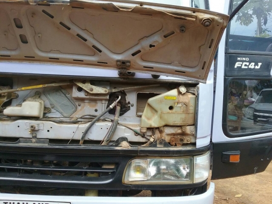 ขาย6ล้อHINO FC4J ปี43 เครื่อง140แรง กระบะดั้มสามมิตร