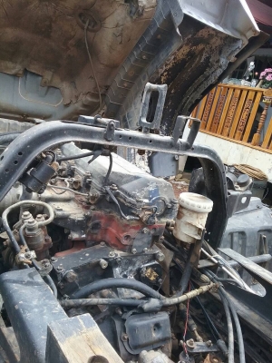 ขาย6ล้อHINO FC4J ปี43 เครื่อง140แรง กระบะดั้มสามมิตร