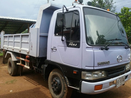 ขาย6ล้อHINO FC4J ปี43 เครื่อง140แรง กระบะดั้มสามมิตร