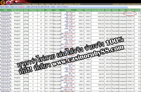 โบนัสไม่อั้นแจกจริง เล่นจริงในคาสิโน
